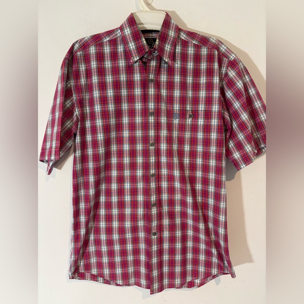 Wrangler George Straight Collection Men’s Small Button Down Short Sleeve Shirt